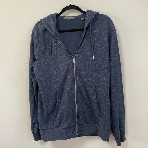 NWOT Men’s Slate and Stone Blue Zip Up Hoodie - Picture 2 of 3